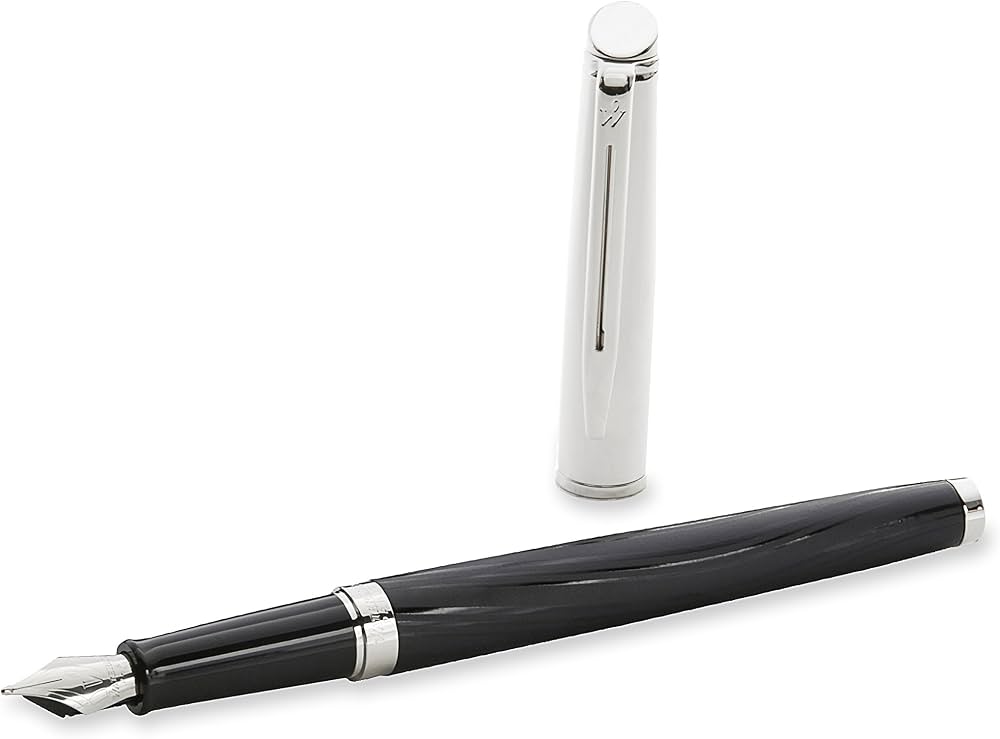 Waterman Hémisphère Deluxe Silky Black Fountain Pen