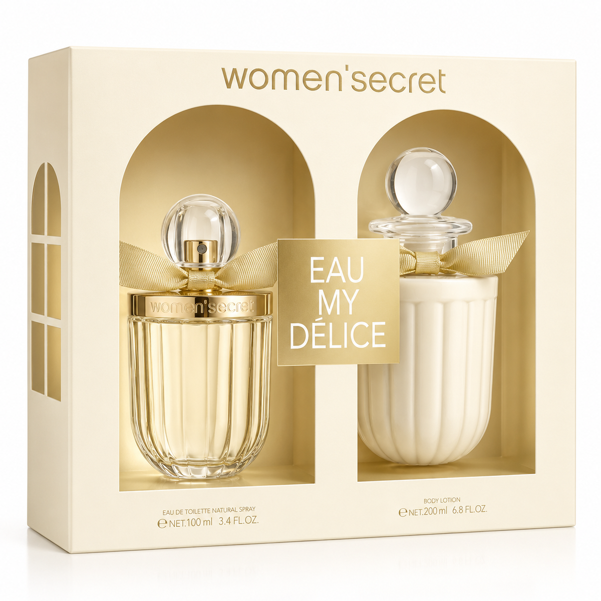Women Secret Delice Edt 100Ml + Body Lotion 200Ml