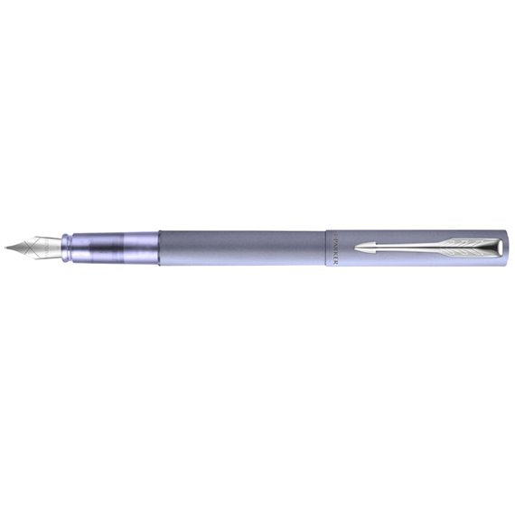 Parker Vector XL Fountain Pen — Black & Silver
