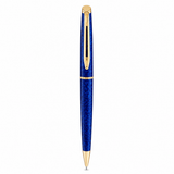 Waterman Hemisphere Vintage Mechanical Pencil – Blue Marble & Gold Trim, 0.5 mm