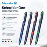 Schneider One Business Rollerball Pen (0.6mm) — Choose Your Ink Colour