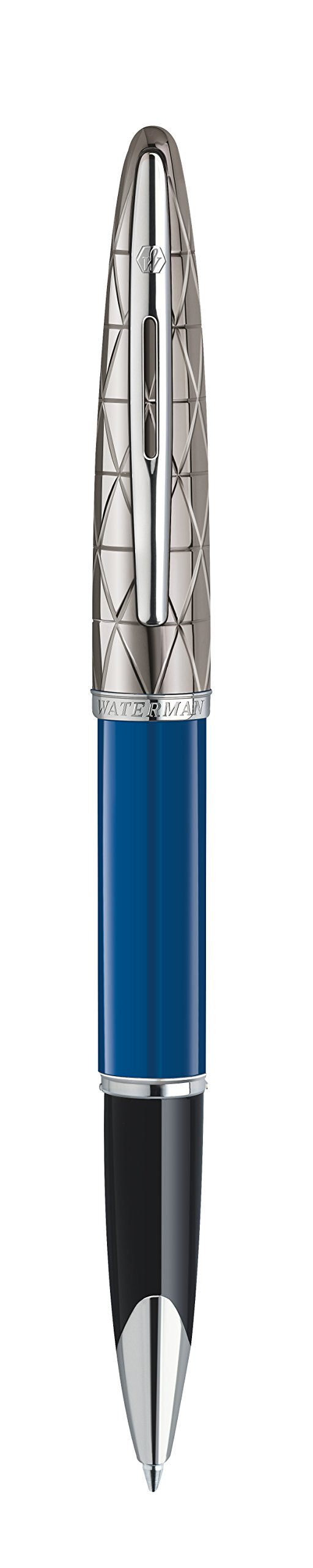 Waterman Carène Rollerball Pen – Contemporary Blue & Gunmetal