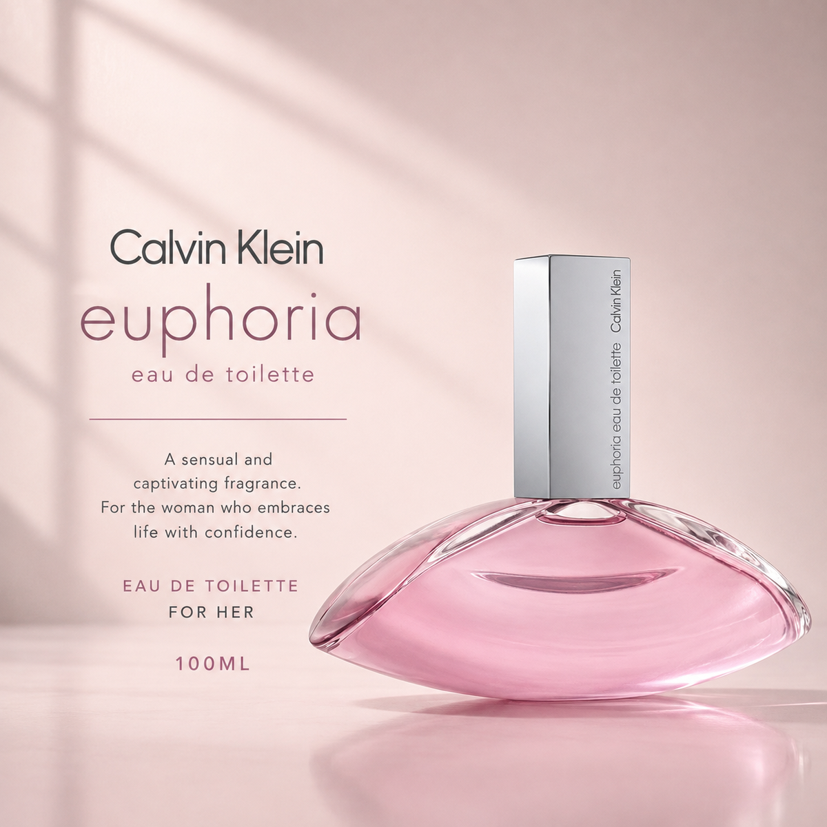 Calvin Klein Euphoria for Women Eau de Toilette – 100ml