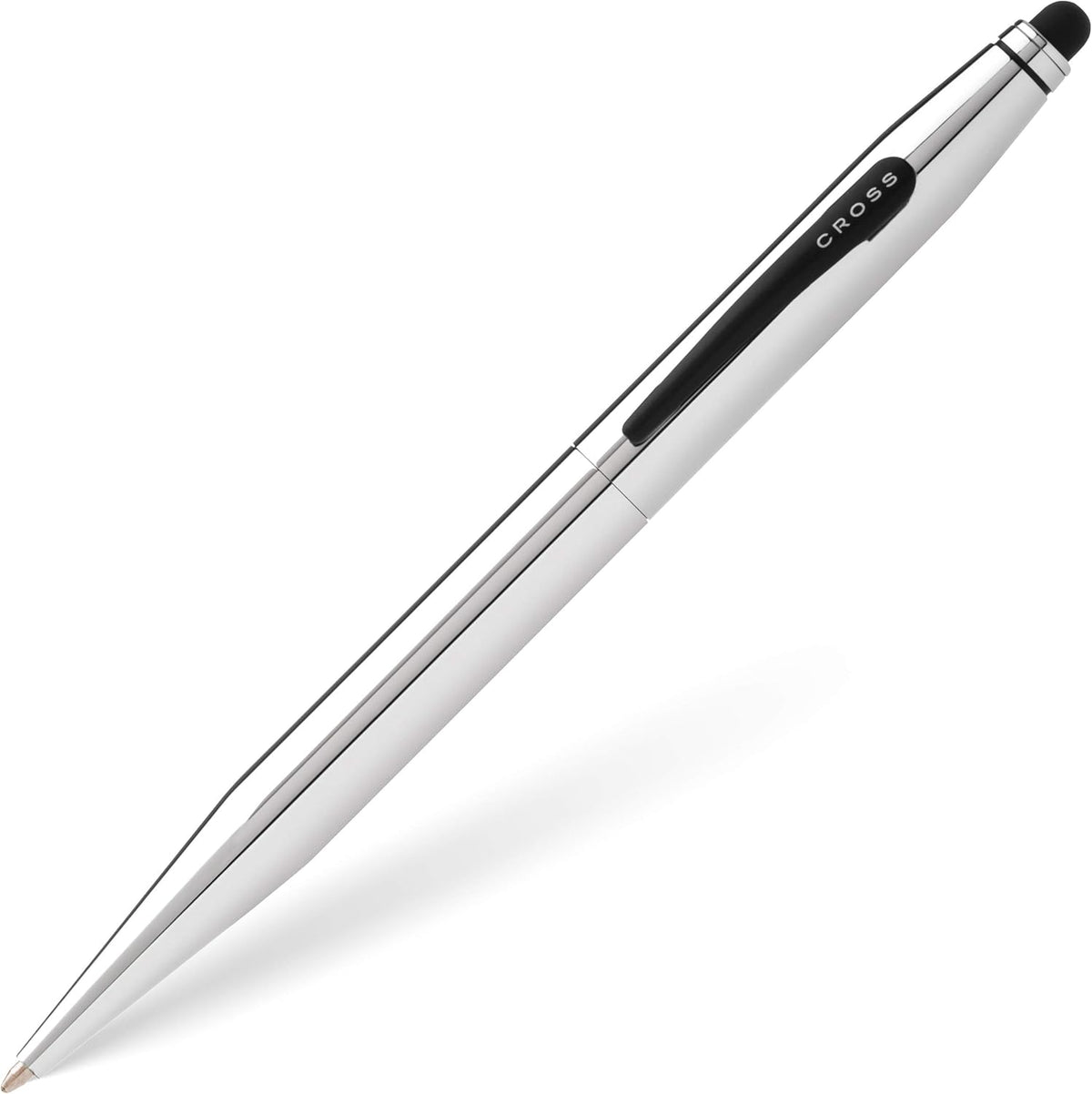 Cross Tech2 Chrome Ballpoint Pen with Stylus (AT0652-2)