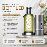Hugo Boss Bottled for Men Gift Set | EDT 200ml + Deodorant Stick 75ml