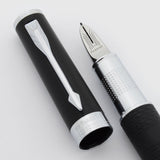 Parker Ingenuity Slim 5th Technology Rollerball Pen | Black Lacquer CT, Fine