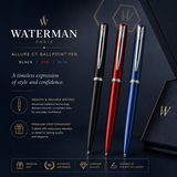 Waterman Allure Ballpoint Pen – Red / Blue / Black