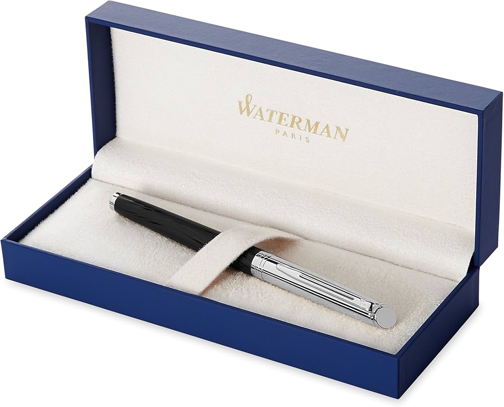 Waterman Hémisphère Deluxe Silky Black Fountain Pen