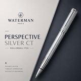 Waterman Perspective Silver CT Rollerball Pen