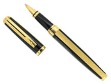 Waterman Exception Night & Day Gold Rollerball Pen – 23K Gold Plated Trim