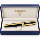 Waterman Exception Night & Day Gold Rollerball Pen – 23K Gold Plated Trim