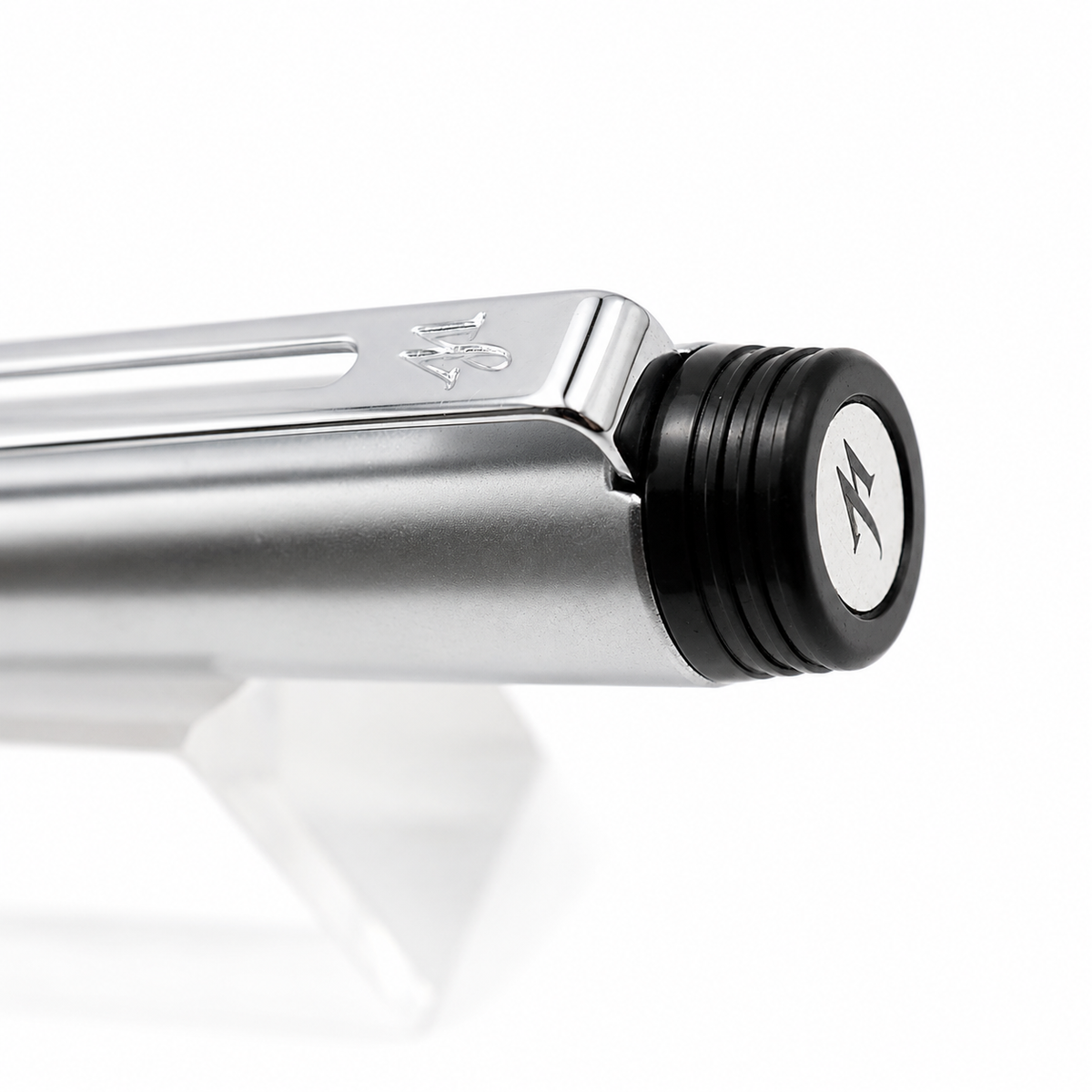 Waterman Daytona Vintage Fountain Pen – Brushed Stainless Steel | Chrome Trim