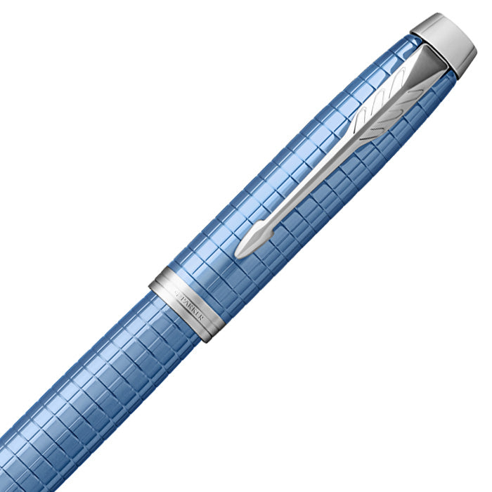 Parker Premium Series Rollerball Pen – Blue CT (Chrome Trim)