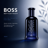 Hugo Boss Bottled Night EDT for Men 100ml | Woody Aromatic Perfume