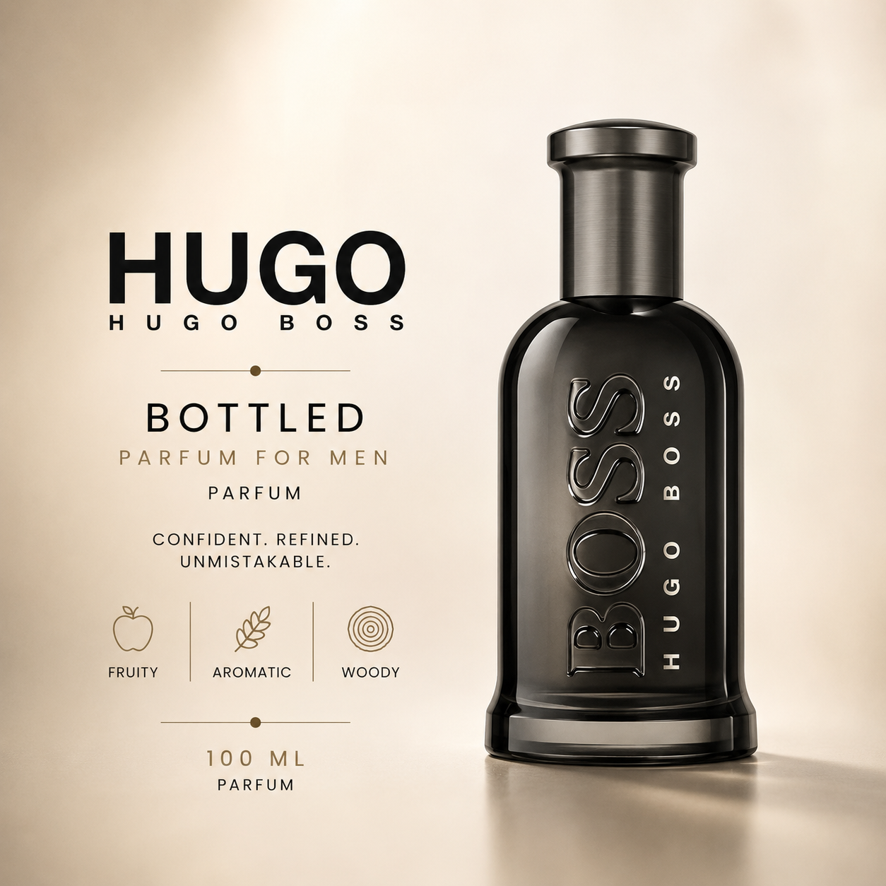 Hugo Boss Bottled Parfum for Men – 100ml