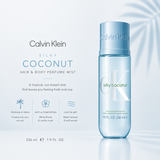 Calvin Klein Silky Coconut Hair & Body Perfume Mist – Unisex – 236ml