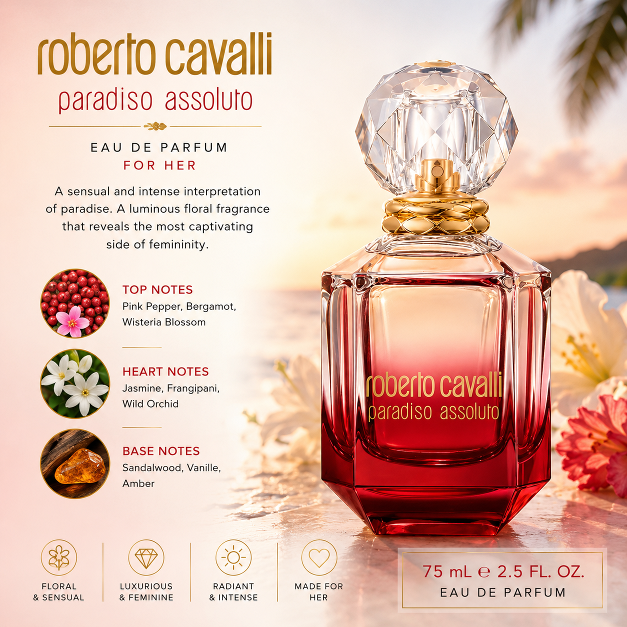 PARADISO ASSOLUTO EDP 75ML New
