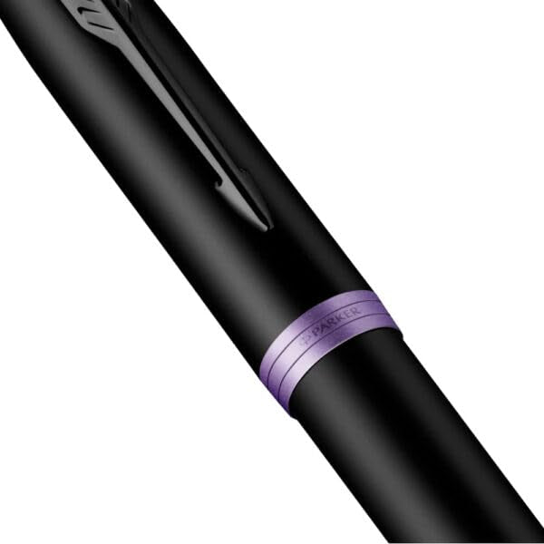 Parker IM Vibrant Ring Fountain Pen – Purple | Premium Fountain Pen