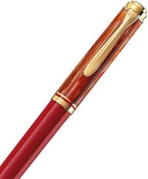 Pelikan Souverän K600 Tortoiseshell-Red Special Edition Ballpoint Pen