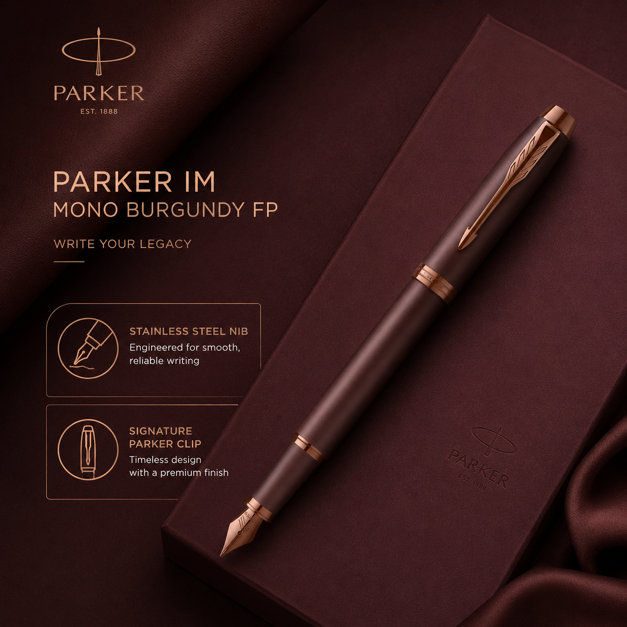 Parker IM Monochrome Fountain Pen
