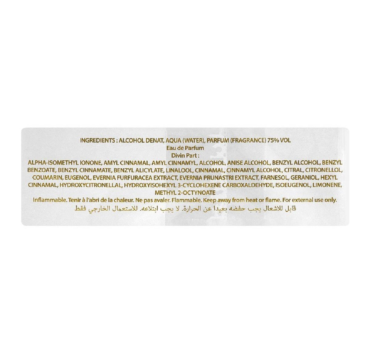 Noème Paris Divin Part – Eau de Parfum 100ml | Unisex Floral-Woody Luxury Fragrance