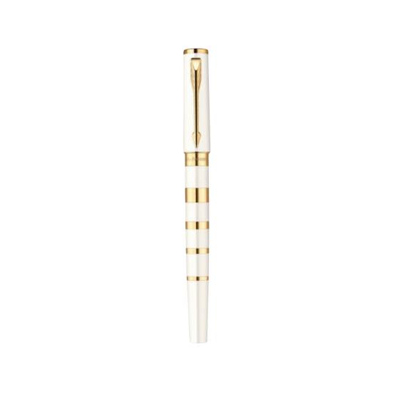 Parker Ingenuity Slim 5th Technology Rollerball Pen | Pearl & Metal GT, Fine