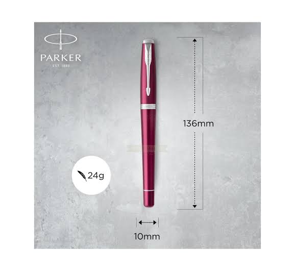 Parker Urban Rollerball Pen – Vibrant Magenta | Chrome Trim