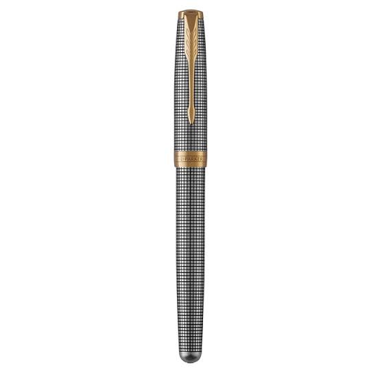 Parker Sonnet Ciselé Sterling Silver GT Rollerball Pen