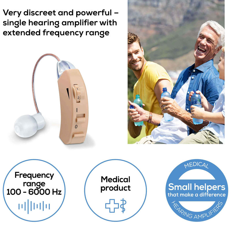 Beurer HA 50 Hearing Amplifier – Clear Sound, Comfortable Fit (Original Germany)