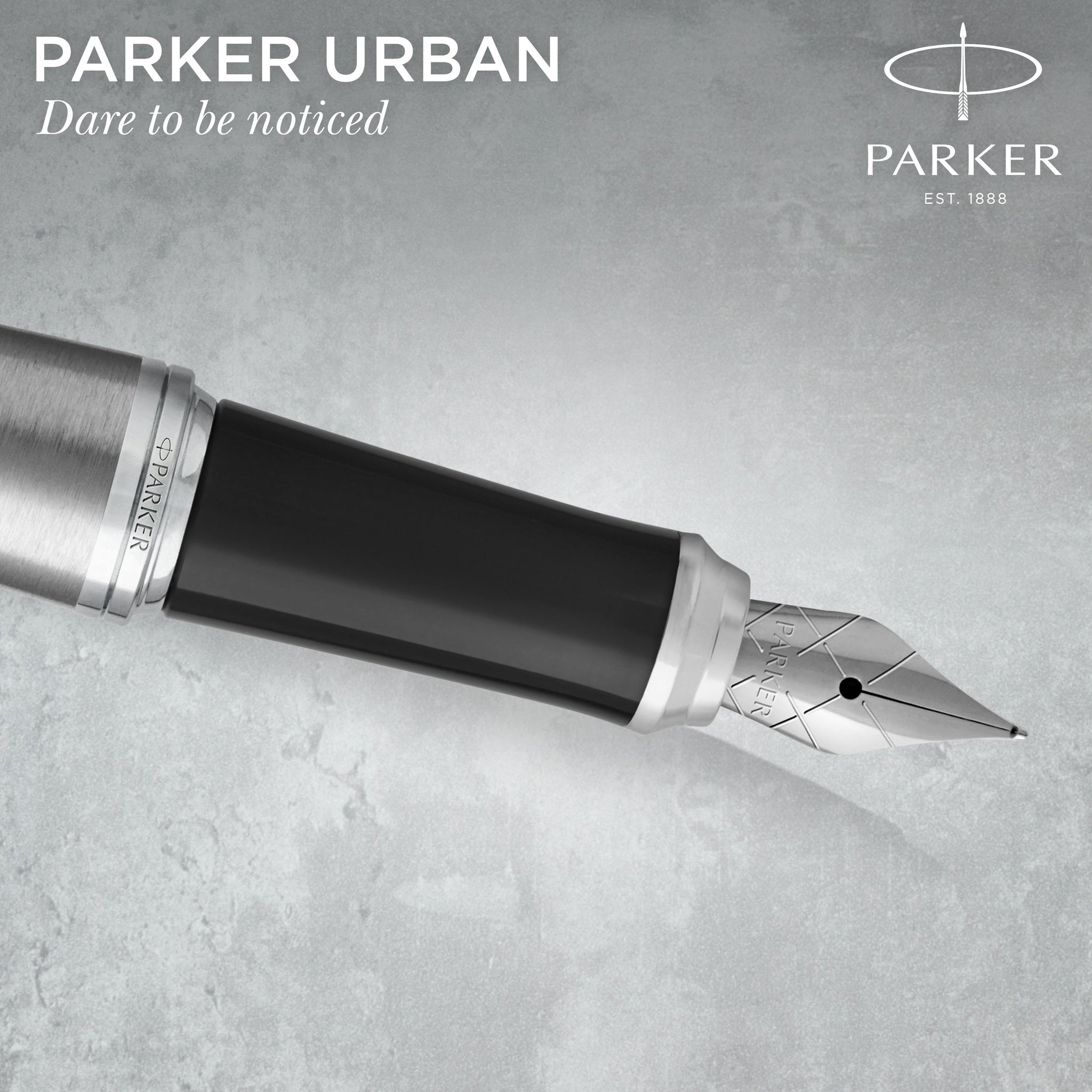 Parker Urban Metro Metallic Chrome Trim Fountain Pen