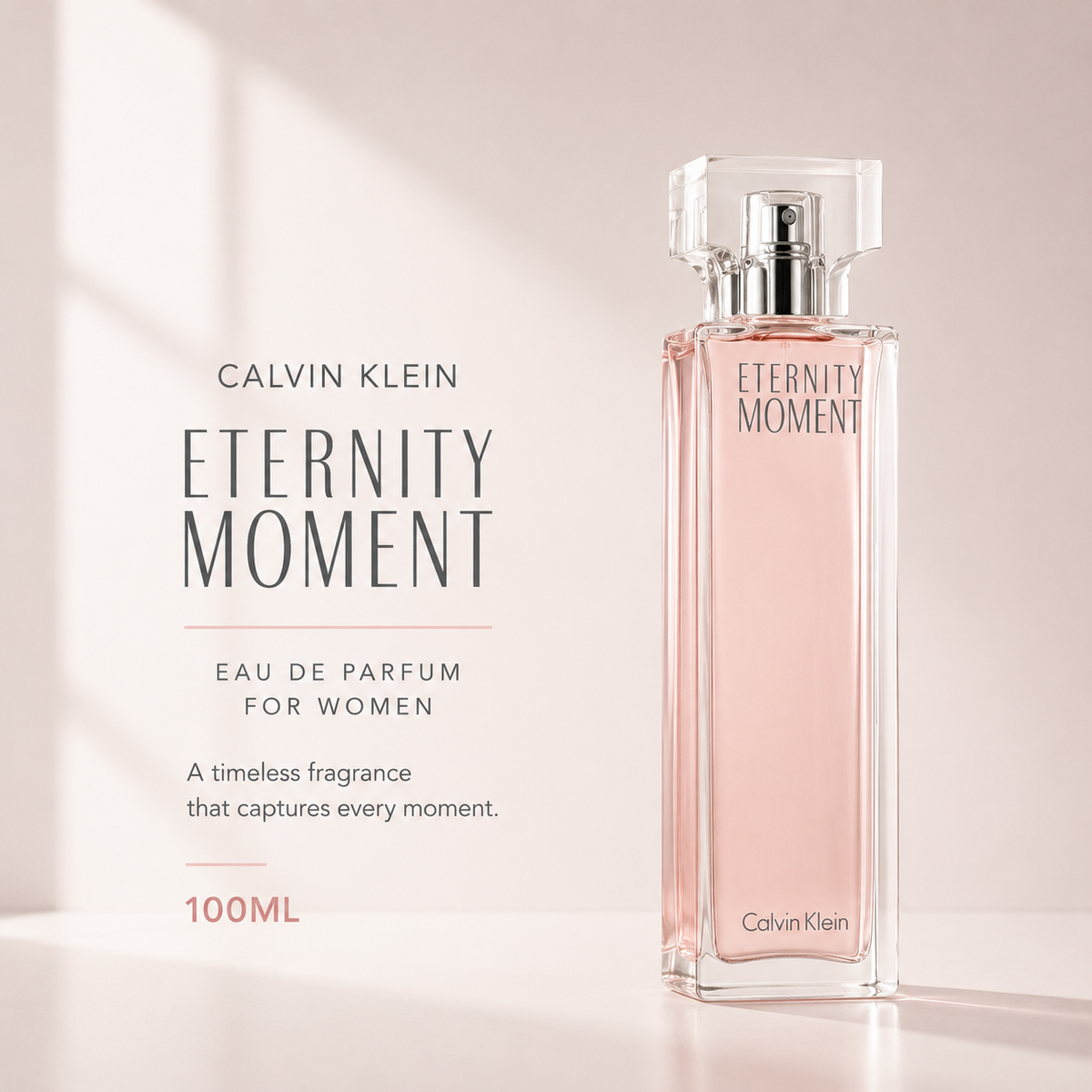 Calvin Klein Eternity Moment for Women Eau de Parfum – 100ml