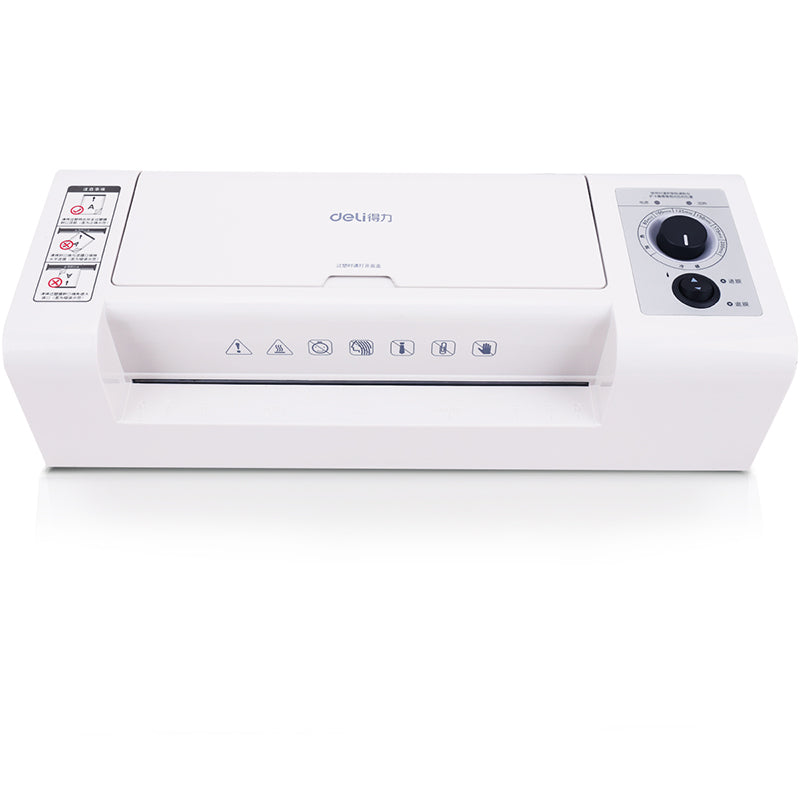 Deli E3891 A4 Hot & Cold Laminator – 80–200 Micron | 2-Roller | 300mm/min