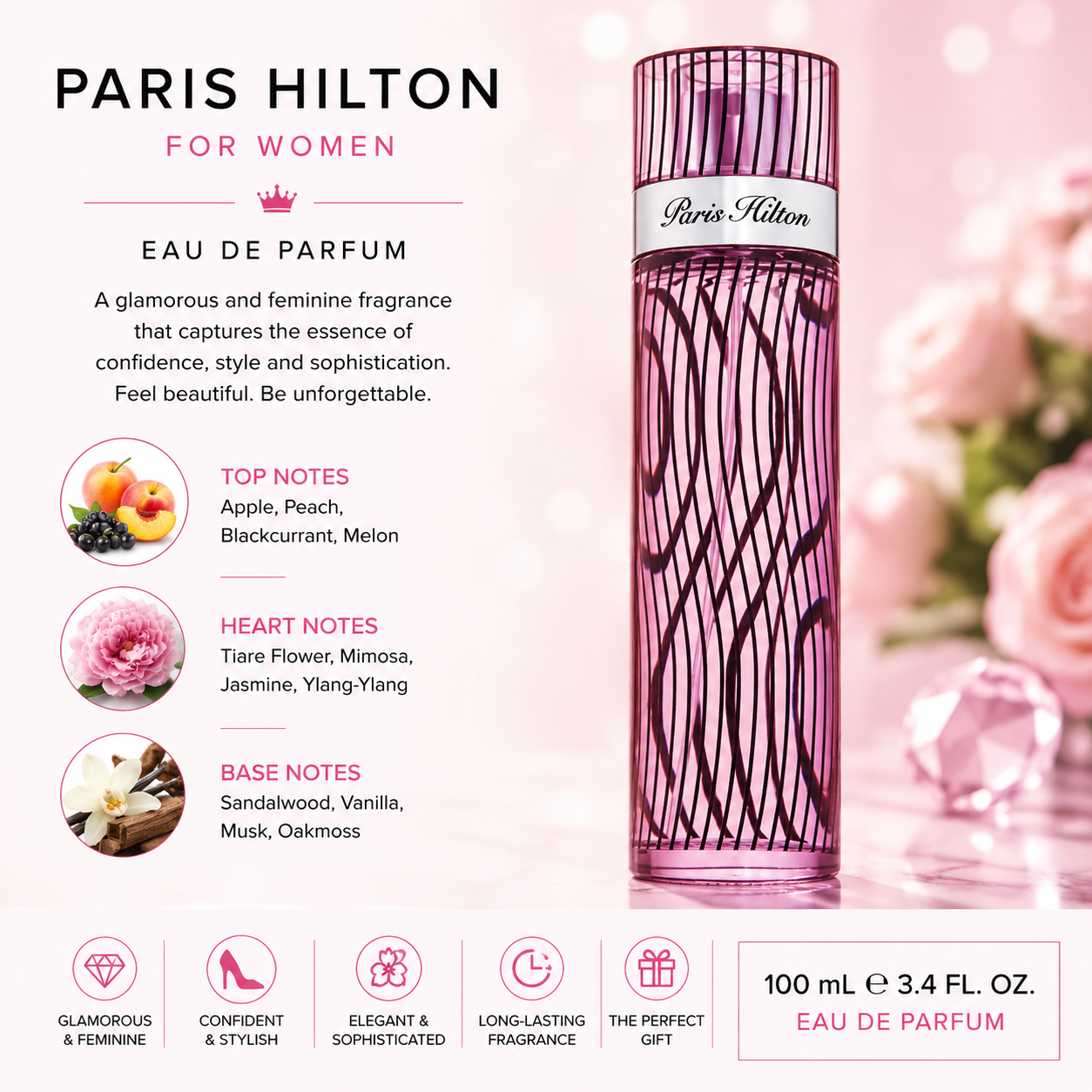 Paris Hilton For Women EDP 100Ml