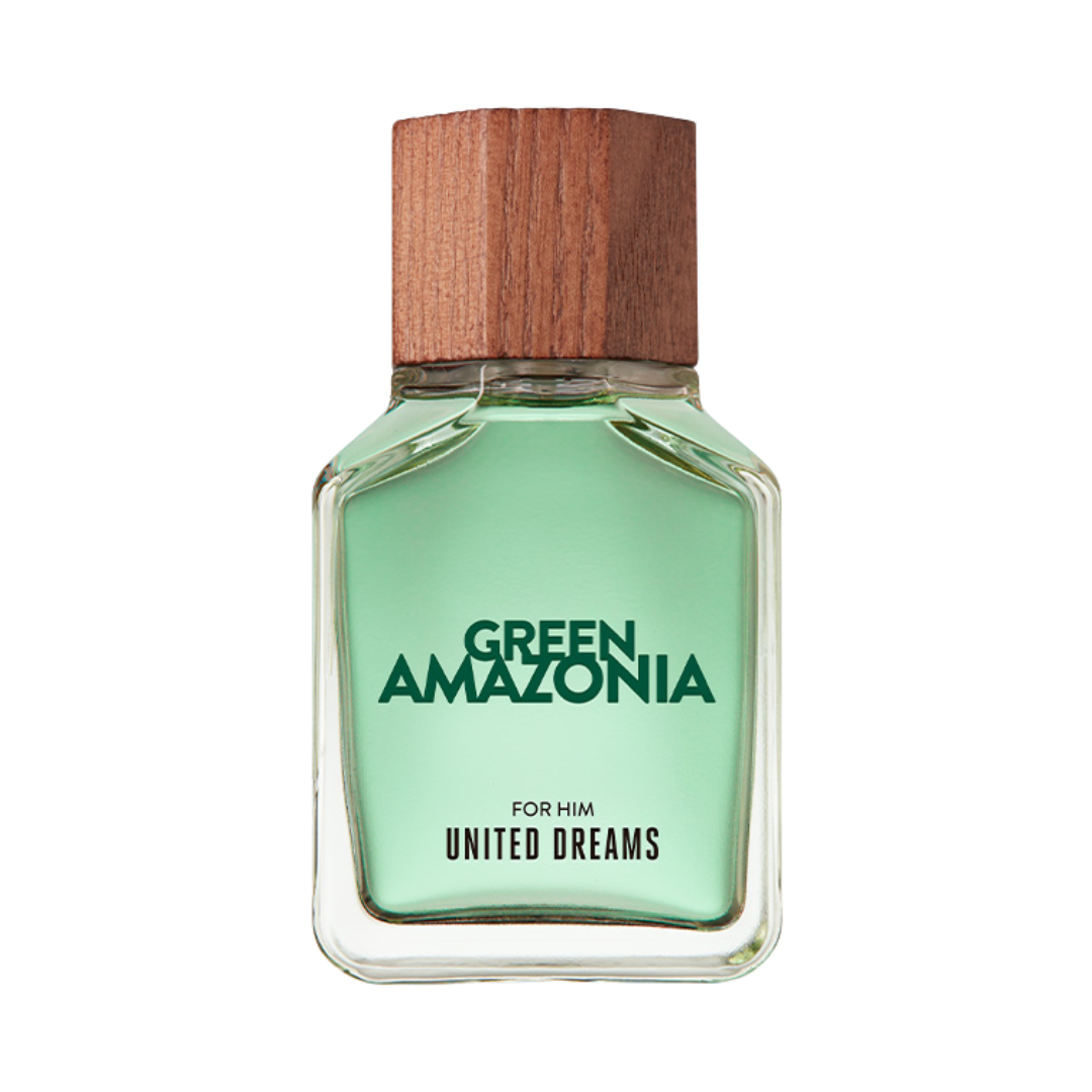 Benetton Green Amazonia Limited Edition EDT 100ml – Fresh Men's Fragrance