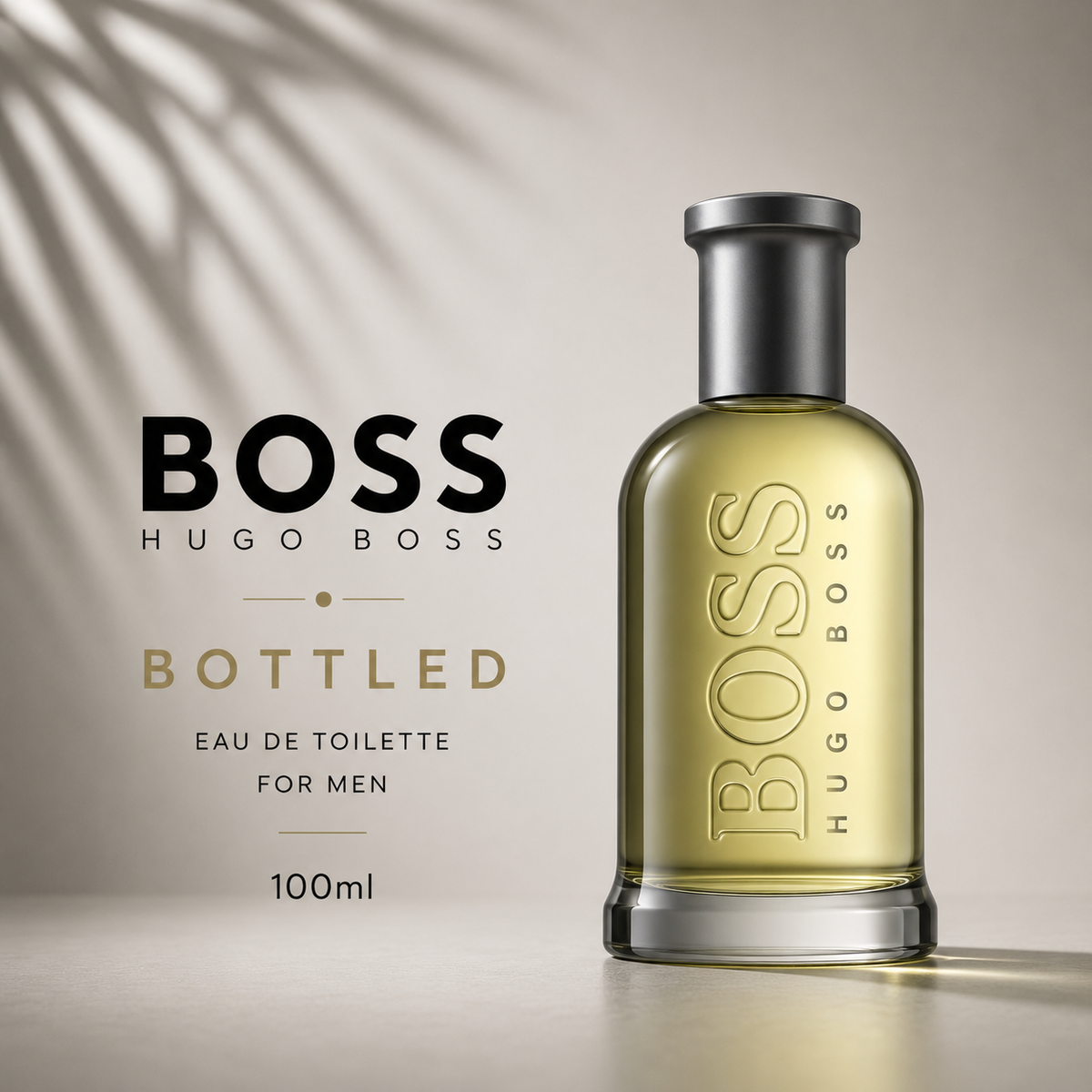 Hugo Boss Bottled EDT for Men 100ml | Classic Woody Aromatic Perfume