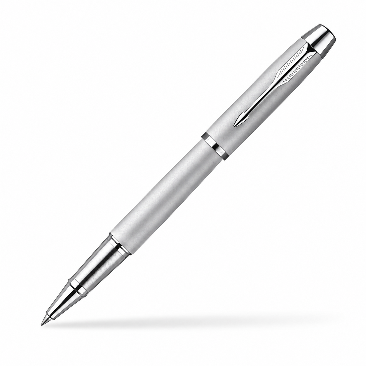 Parker IM Rollerball Pen – Matt Silver CT