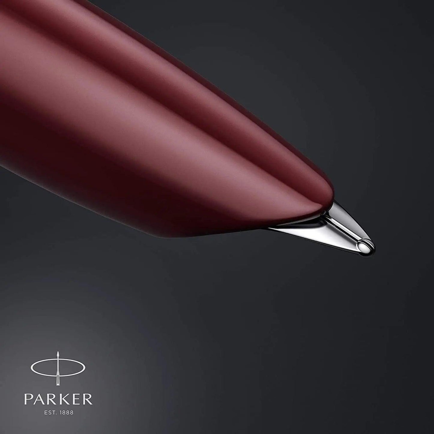 Parker 51 Rebirth Fountain Pen – Burgundy with Chrome Trim | Premium Fountain Pen