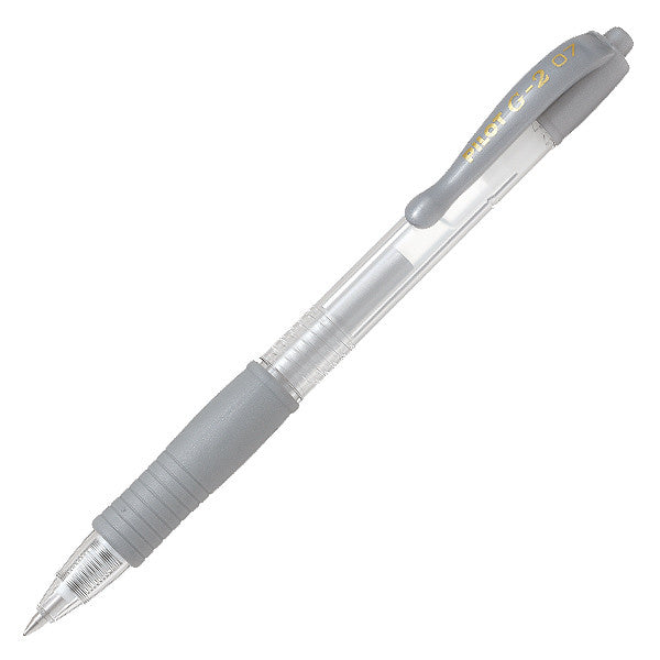 Pilot G2 Metallic Retractable Gel Rollerball Pen – Violet, Light Blue, Pink, Gold & Silver (0.7mm)