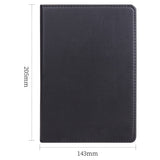 Deli E7901 Hard Leather Cover 25K Notebook – 80 Sheets