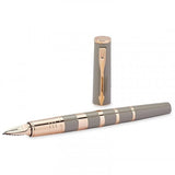 Parker Ingenuity Slim 5th Technology Rollerball Pen | Taupe & Metal GT, Fine