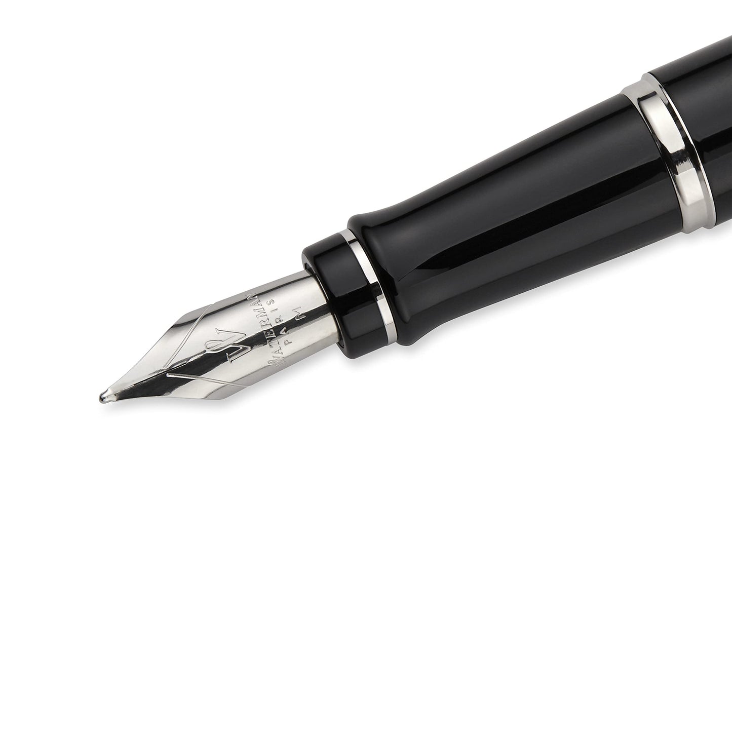 Waterman Expert Deluxe Black CT Fountain Pen – Premium Writing Instrument