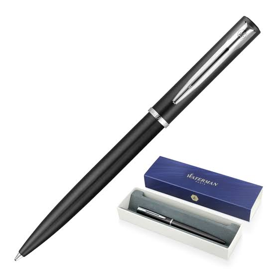 Waterman Allure Ballpoint Pen – Blue Chrome Trim (CT)