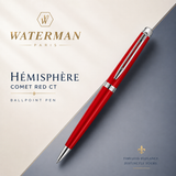 Waterman Hémisphère Comet Red CT Ballpoint Pen