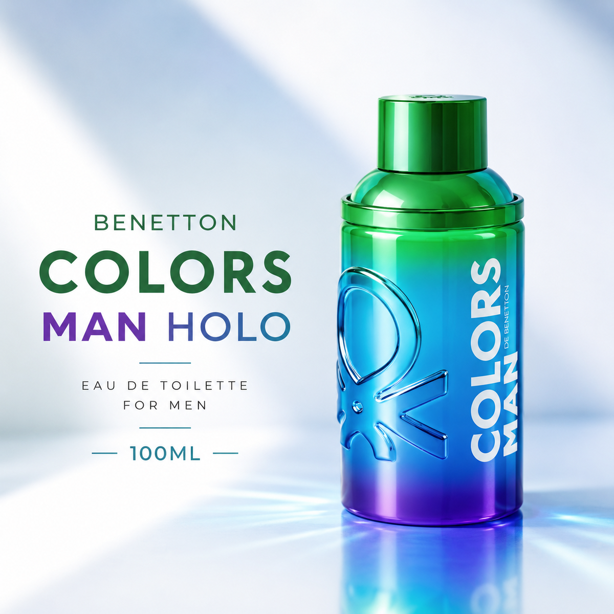 Benetton Colors Man Holo EDT 100ml – Men's Fragrance