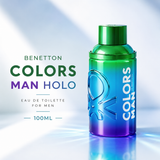 Benetton Colors Man Holo EDT 100ml – Men's Fragrance
