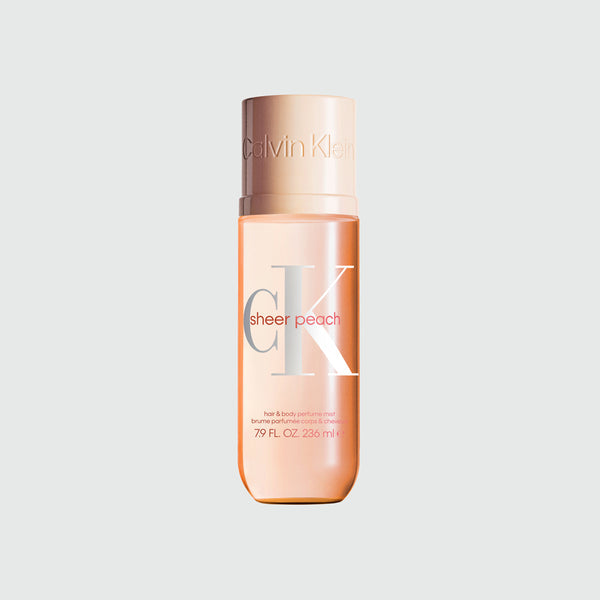 Calvin Klein Silky Sheer Peach Hair & Body Perfume Mist – Unisex – 236ml