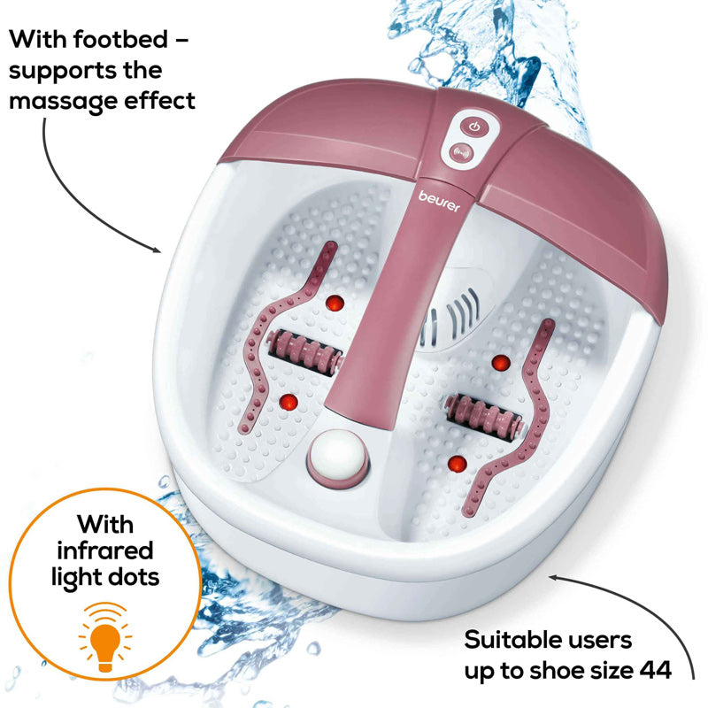 Beurer FB 35 foot spa with aromatherapy and pedicure, foot bath massager, additional view 3