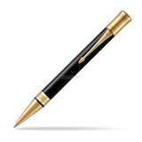 Parker Duofold Ballpoint Pen — Classic Black | Gold Trim | Medium Point
