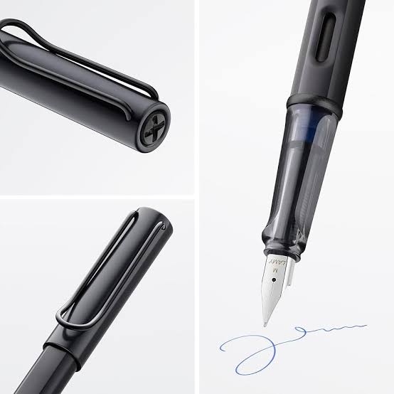 Lamy AL-star Black Fountain Pen – Medium Nib