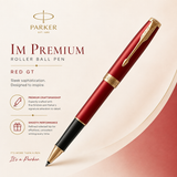 Parker Sonnet Rollerball Pen – Lacquer Red GT